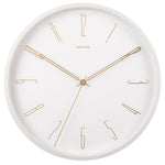 Wall Clock BELLE NUMBERS - Metal White