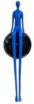 Always On The Ball - Blue / Black (Indent)