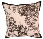 Blooming Cushion - Black / White