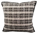 Checkers Cushion - Black