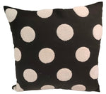 Dots Cushion - Black / White