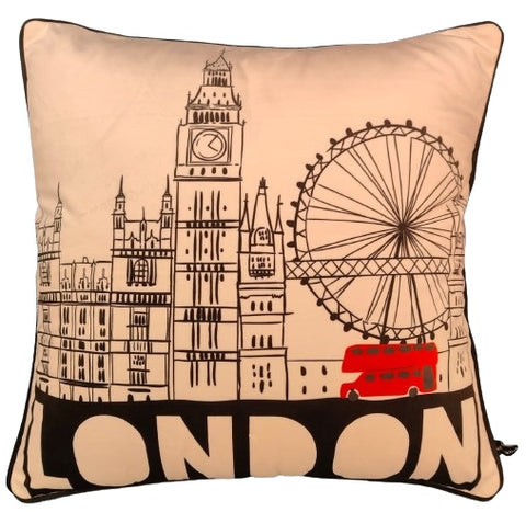 London Cushion - White