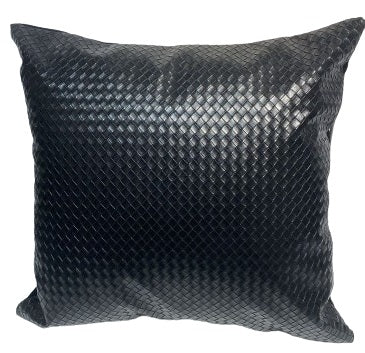 Mini Checks Cushion - Black