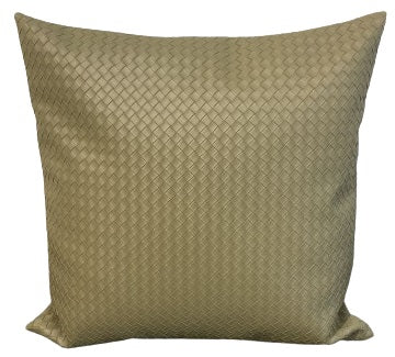 Mini Checks Cushion - Sage Green