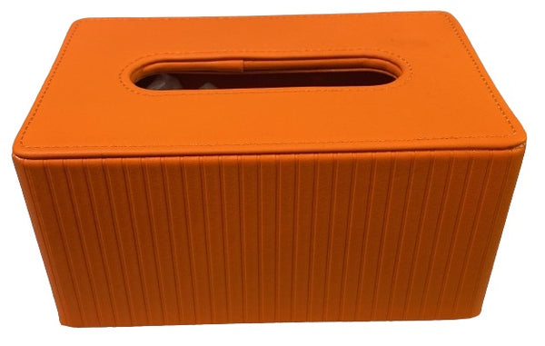 Nameek's Gedy RA02-67 Thermoplastic Resin Square outlets Tissue Box Cover Orange Finish