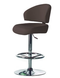 Curva Barstool - Brown (Indent)