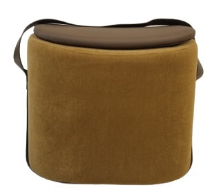 Smiley Stool With Storage (Brown) - Indent